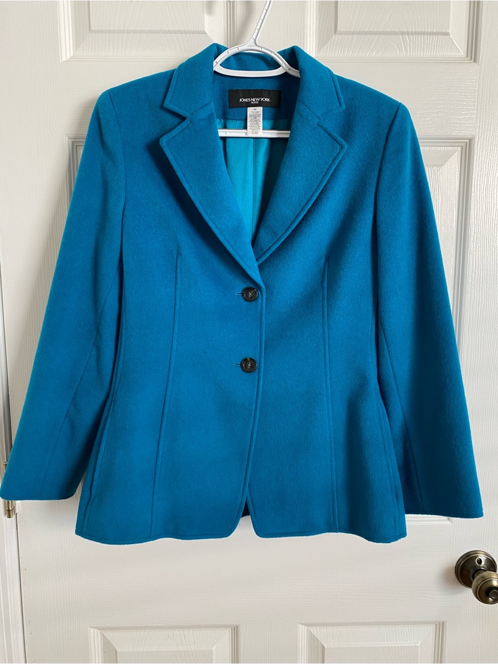 Jones New York Teal Blue Tailored Women's Blazer